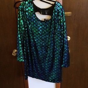 Sequined party dress